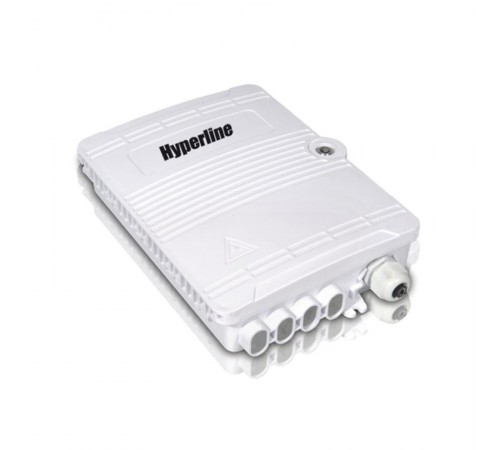 Бокс оптич.FO-WBI-8A-GY настенный,8 портов (SCduplex LC),без пигтейлов и прох.ад.,IP65,213 х 163 х 47мм,сер.  358585  Hyperline