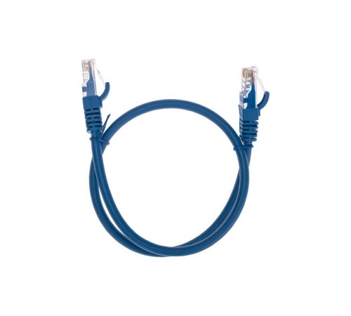 Патч-корд U/UTP CAT 6, RJ45-RJ45, 26AWG, LSZH, синий, 0.5м REXANT  02-0294-05  REXANT