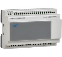 Микро ПЛК PLR-M. CPU DI16(230В АС) 12-24В DC ONI  PLR-M-CPU-26R00AAC  ONI
