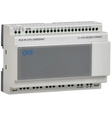 Микро ПЛК PLR-M. CPU DI16(230В АС) 12-24В DC ONI  PLR-M-CPU-26R00AAC  ONI