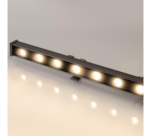 Прожектор светодиодный архитектурный AR-LINE-1000S-18W-220V Warm (Grey, 30 deg)  024300  Arlight