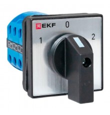 Переключатель кулачковый ПК-1-43 10А 3P "1-0-2" IP65  pk-1-43-10-65  EKF