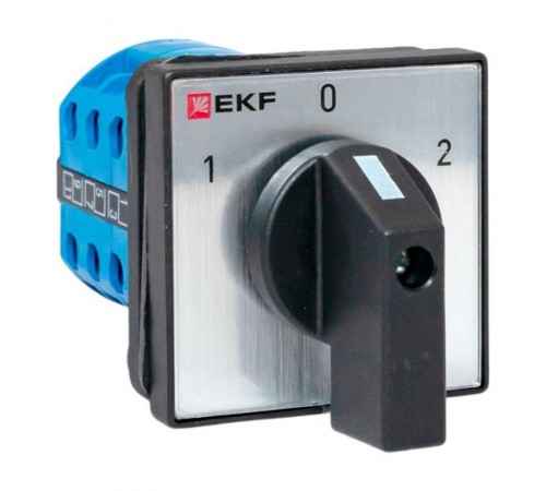 Переключатель кулачковый ПК-1-43 10А 3P "1-0-2" IP65  pk-1-43-10-65  EKF