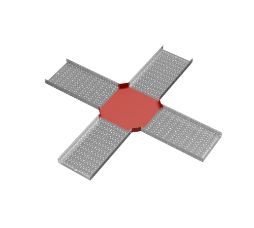 Х-разветвитель 100х600 мм "ПЛЮС"  XDplus100-600   КМ-профиль