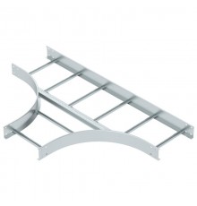 Т-образная секция лестничного лотка 110х400 мм R=500 мм (LT 1140 R5 FS)  6219386  OBO Bettermann