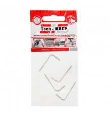 Шуруп-костыль 3,0х40 (4шт) - пакет  136356  Tech-KREP