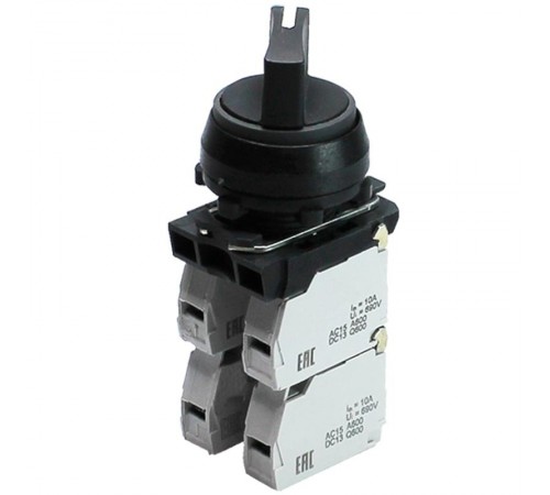 ПЕ-032 исп.2м, 2з+2р, 10А, 660В, рукоятка на 3 положения -90° 0 +90°, IP40 переключатель управления (ЭТ)  ET517923  Электротехник