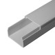 Кабель-канал серый RAL 7035 40х25 (30м/уп) 2-й замок в п/э   PR03.0075  ПРОМРУКАВ