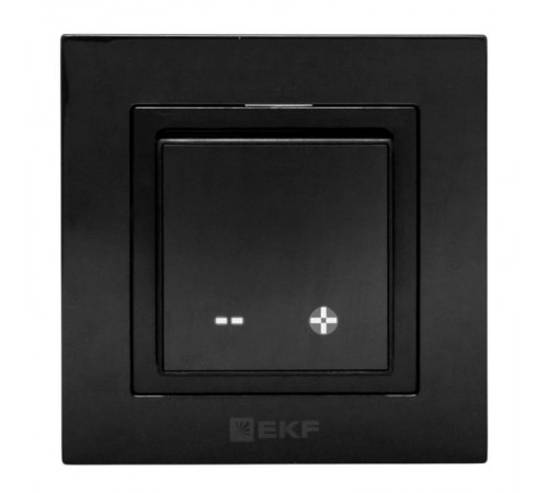 Термостат для теплых полов электронный черный 16 A 230В EKF  ett-10b  EKF