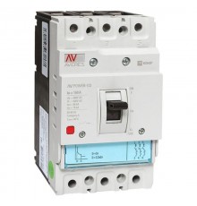 Выключатель автоматический AV POWER-1/3 160А 80kA TR AVERES  mccb-13-160H-TR-av  EKF