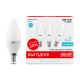 Лампа светодиодная Elementary Свеча 6W 450lm 4100K E14 (3 лампы в упаковке) LED 1/40  33126T  Gauss