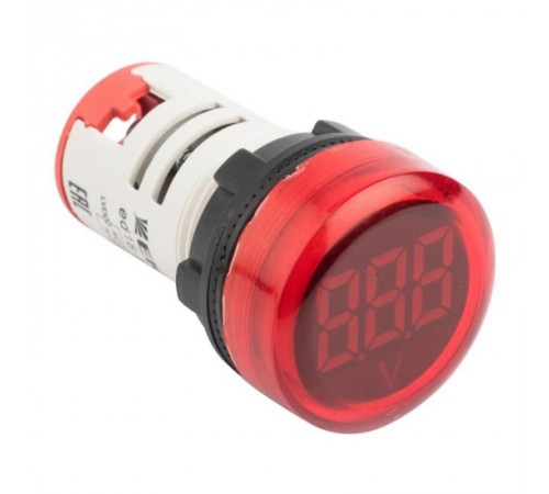 Индикатор значения напряжения красный  ED16-22VD EKF PROxima  ed16-22vd-r  EKF