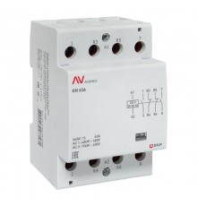 Контактор модульный КМ 63А 2NO+2NC 230VAC (3 мод.) AVERES  km-av-3-63-22-230V  EKF