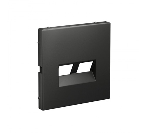 ArtGallery Базальт Накладка двойная для информационных функций типа Keystone  GAL001490  SE