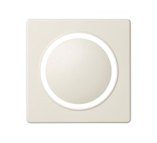 Simon 82 Накладка на на светорегулятор с голубой подсветкой основной, нажимной (проходной), S82, S82N, S82 De  82034-31  Simon