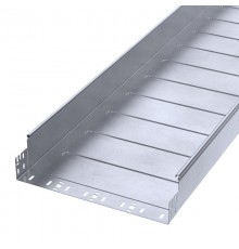 Лоток неперфорированный Профи INOX (AISI 316) 400х100x3000 (1,0 мм) (6 м/уп)  PR16.13670  Промрукав