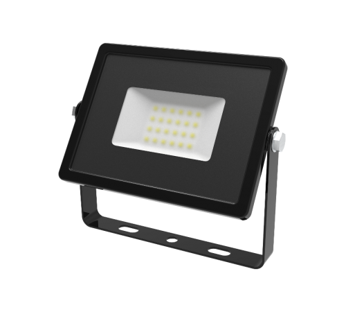 Прожектор светодиодный Qplus 20W 1800lm IP65 6500К черный   613511320  Gauss