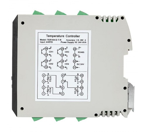 Измеритель-регулятор температуры  TER104-D-T-REKF