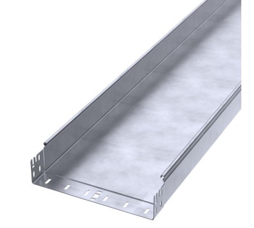 Лоток неперфорированный Профи INOX (AISI 316) 300х80x6000 (1,5 мм) (12 м/уп)  PR16.13648  Промрукав