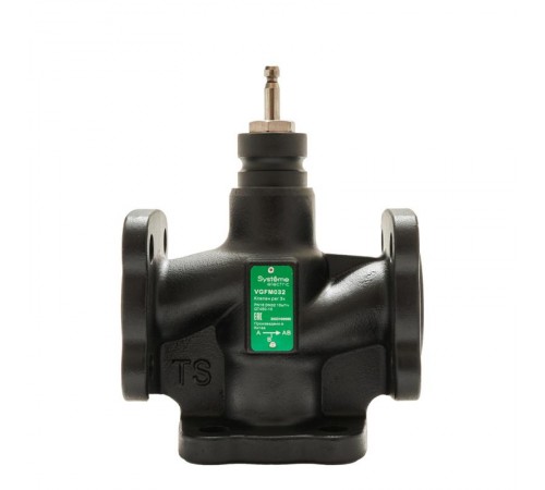 Клапан регулирующий 3-ход смес фланц PN16 DN32 15м/ч -20...+130°С  VGFM032  SE