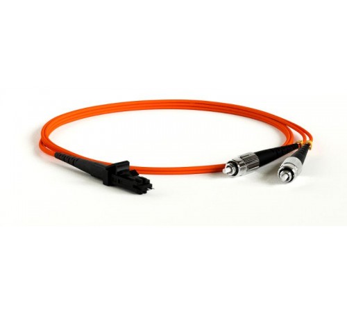 FC-D2-50-FC/PR-MTRJM/PR-H-2M-LSZH-OR Патч-корд волоконно-оптический (шнур) MM 50/125, FC-MTRJ(папа), 2.0 мм, duplex, LSZH, 2 м  27968  Hyperline