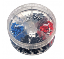 Контейнер наконечников-гильз с изолир.фланцем 0,75-2,50мм.кв, 1 упаковка - 1000шт.  2ARTD103  DKC