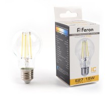 Лампа светодиодная, (15W) 230V E27 2700K, LB-615  38241  FERON