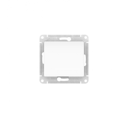 Glossa Белый Переключатель 1-клавишный, сх.6, 10АХ, механизм, быстрозажимные клеммы  GSL000161S  SE