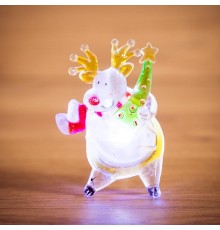 Фигура световая "Олень" RGB на присоске  501-024  NEON-NIGHT
