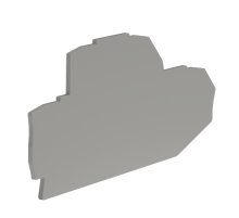 Крышка для двухуровневой клеммы на 2,5 кв.мм  ZEFDS201GR  DKC