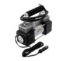 Компрессор автомобильный усиленный двухпоршневой (75л/мин, 10 АТМ)  80-0523  REXANT