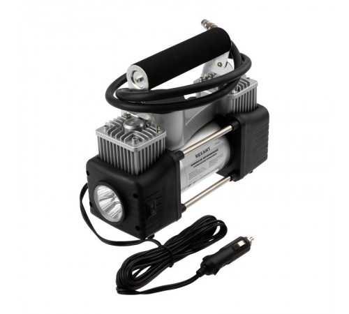 Компрессор автомобильный усиленный двухпоршневой (75л/мин, 10 АТМ)  80-0523  REXANT