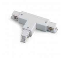 Коннектор для трехфазного шинопровода PRO-0436 R1, Т-образный правый (внешний) белый 91330  41088  FERON