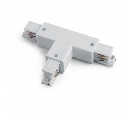 Коннектор для трехфазного шинопровода PRO-0436 R1, Т-образный правый (внешний) белый 91330  41088  FERON