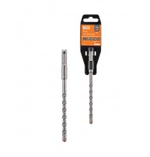 Бур по бетону, 8160100 мм, SDS-Plus, 4 резца, пластиковый держатель, 1 шт, "Рубин"  SQ1094-0205  TDM