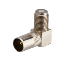 Переход гнездо F-штекер TV угловой PROCONNECT  05-4311-4  PROconnect