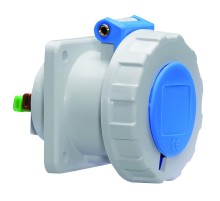 Розетка встраиваемая 16A 3р(2P+PE) 6h 230V IP67 75х75 QC 13734 I 13734-Bals I Bals