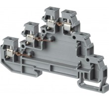 Клемма D2,5/6.D винт 2.5мм.кв. 3-ур.  1SNA115542R1200  TE