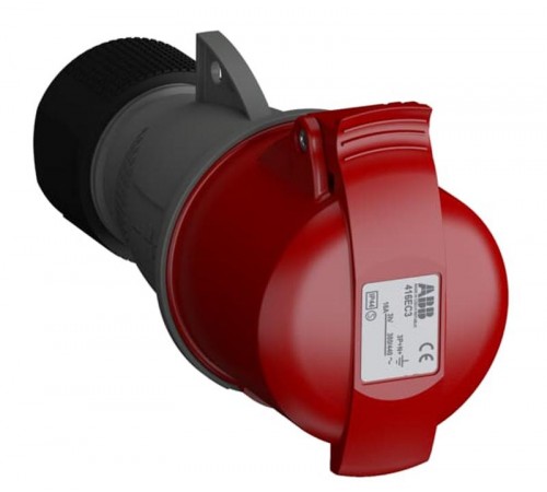 Розетка кабельная Easy&Safe 416EC3,16А,3P+N+E,IP44,3ч2CMA102020R1000 ABB
