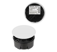 Монтажная коробка У192 СП D102х30 мм, крышка, IP20, инд. штрихкод   SQ1402-1192  TDM