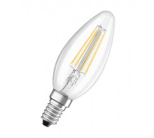 Лампа светодиодная филаментная LED Star В 4W/827 230V FIL E14 5X2  4058075330511  OSRAM
