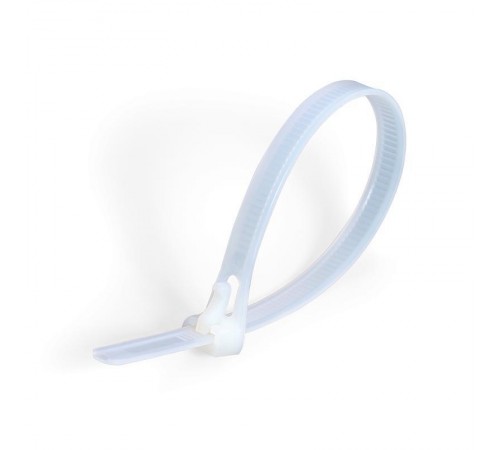 Стяжки нейлоновые КСР 7,5*200 (б) (100шт.)  56183  Fortisflex