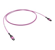 Оптическая соединительная сборка 12ОВ 50/125 OM4, 1xMTP PRO(12)/1xMTP PRO(12), 10м  RNTMM12410  DKC