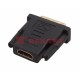 Переходник штекер DVI-I - гнездо HDMI  17-6811  REXANT