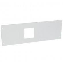 Металлическая лицевая панель XL3 800/4000 - для 1 DPX 250 с УЗО или без него - гориз. монтаж - в. 200 мм - 24 модуля  020924  Legrand