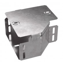 Переходник левый с крышкой Стандарт 150х100х80  PR16.0487  Промрукав