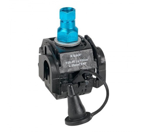 Зажим прокалывающий ответвительный P2X-95 16-95 мм2 / 2,5-35 мм2 инд. упак. EKF PROxima  p-2x-95-r  EKF
