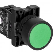 Кнопка управления NP2-EA31 без подсветки зеленая 1НО, IP40 (R)  574085  CHINT