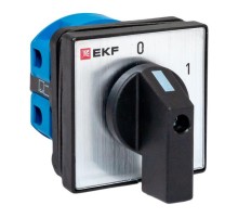 Переключатель кулачковый ПК-1-11 25А 1P "0-1" IP65  pk-1-11-25-65  EKF