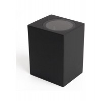 Светильник садово-парковый, 230V GU10, DH050, черный (на стену)  48325  FERON